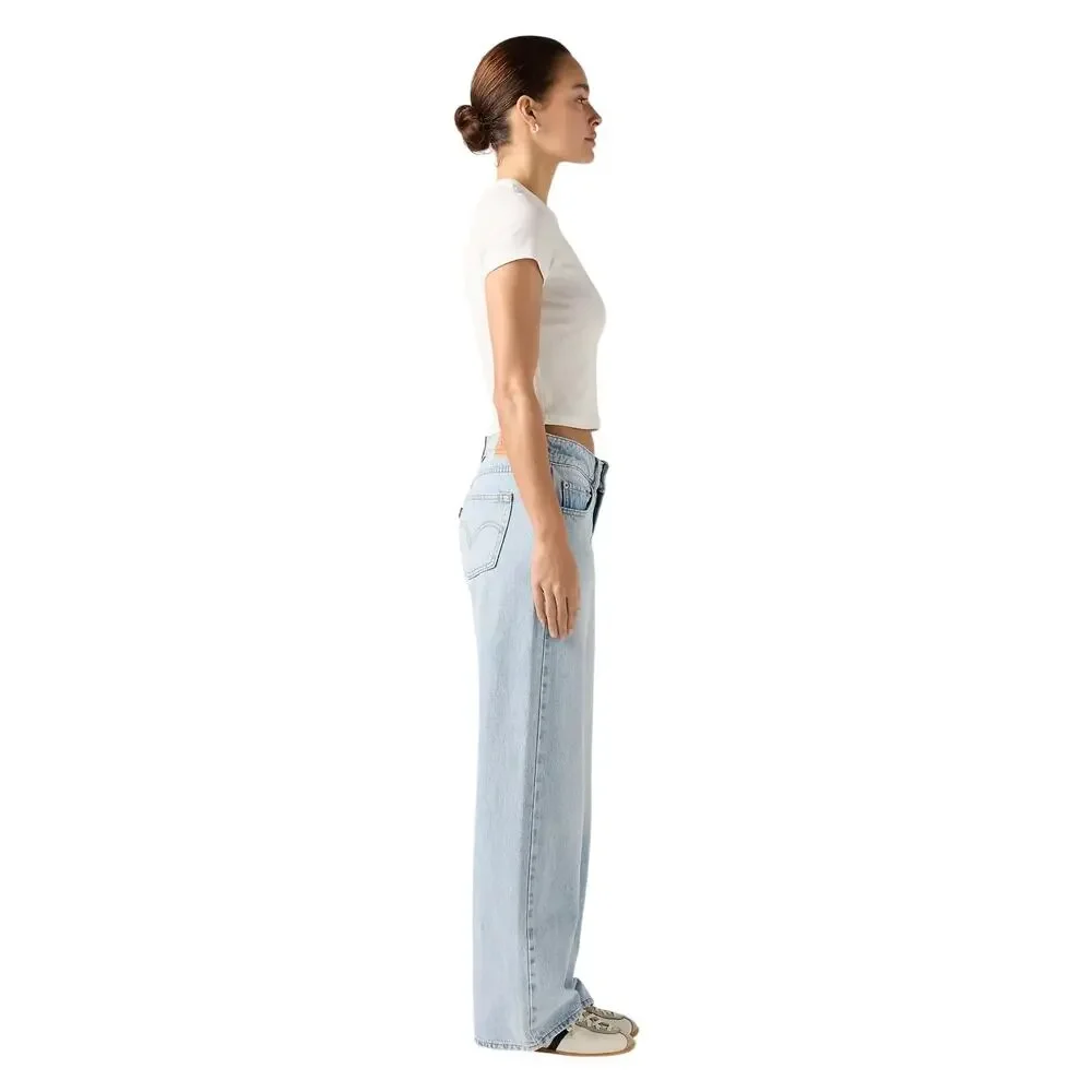 Levi's Superlow Loose Straight Leg Jeans Light Wash